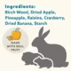 Product Full Cheeks™ Small Pet Birch Bowl with Fruit Treats