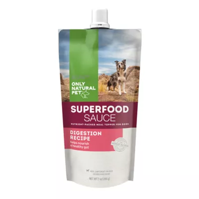 Product Only Natural Pet® Superfood Sauce Digestive Support All Life Stage Dog Meal Topper - 7.05 Oz.,
