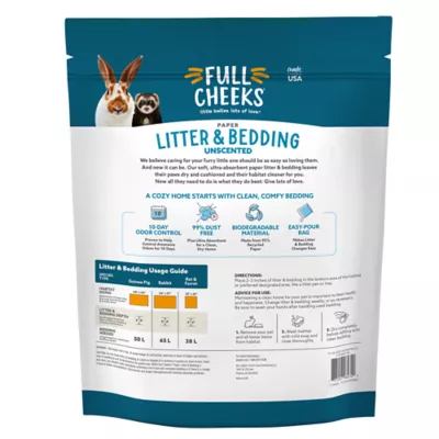 Product Full Cheeks™ Odor Control Small Pet Paper Litter & Bedding - Grey