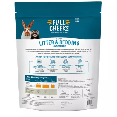Product Full Cheeks™ Odor Control Small Pet Paper Litter & Bedding - Grey