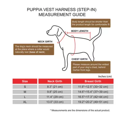 Product Puppia® Gianni Vest Dog Harness