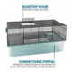 Product Full Cheeks™ Hamster Habitat - Includes Cage, Wheel, Hideaway, Bottle, Bowl, Ramp, & Shelf