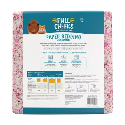Product Full Cheeks™ Odor Control Small Pet Paper Bedding - Candy Delight