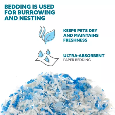 Product Full Cheeks™ Odor Control Small Pet Paper Bedding - Blue Skies