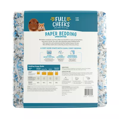 Product Full Cheeks™ Odor Control Small Pet Paper Bedding - Blue Skies