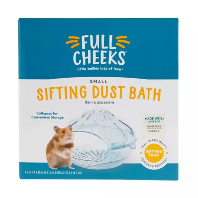 Product Full Cheeks™ Small Pet Sifting Dust Bath - Small