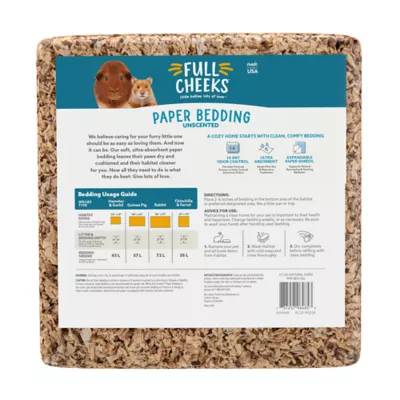 Product Full Cheeks™ Odor Control Small Pet Paper Bedding - Natural