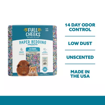 Product Full Cheeks™ Odor Control Small Pet Paper Bedding - Unicorn Magic