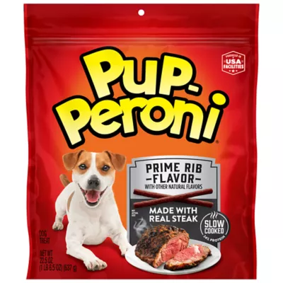 Product Pup -Peroni Dog Treat All Ages - Prime Rib