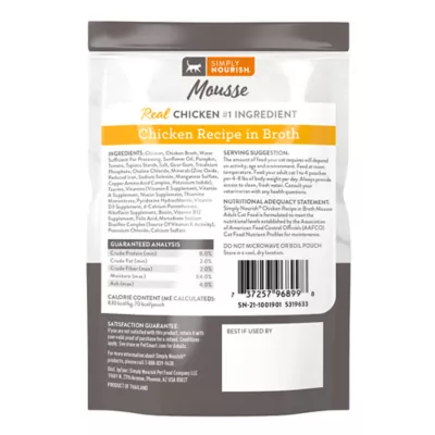 Product Simply Nourish® Mousse Cat Meal Topper - Natural, 3 Oz