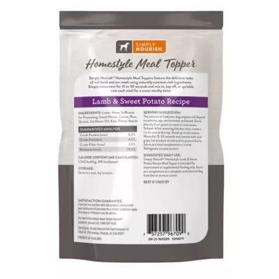 Product Simply Nourish Homestyle Meal Topper™ Adult Dog Meal Complement - 9 oz