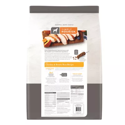 Product Simply Nourish® Original Adult Dry Dog Food - Chicken & Brown Rice