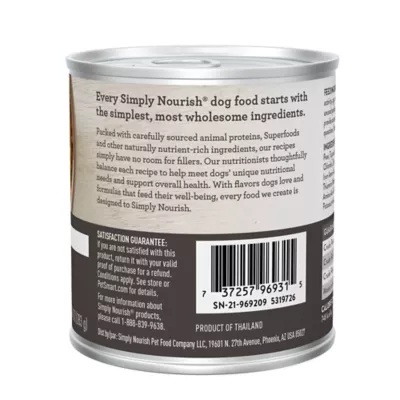 Product Simply Nourish® Adult Wet Dog Food - 10 Oz., Stew