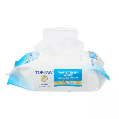 Product Top Paw® Paw & Tushy Fresh & Clean Scent Wipes