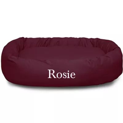 Product Majestic Pet Personalized Bagel Dog Bed