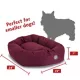 Product Majestic Pet Personalized Bagel Dog Bed