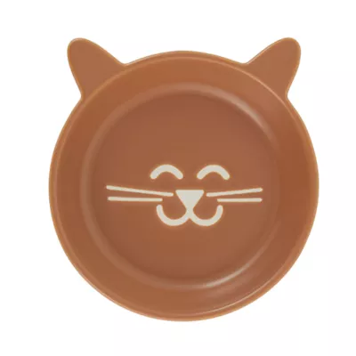 Product Whisker City® Terracotta Ceramic Cat Saucer, 1.5-cup