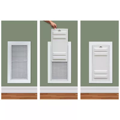 Product High Tech Pet® Armor Flex Airtight Extreme Weather Magnetic Closure Pet Door with Wall Tunnel Kit
