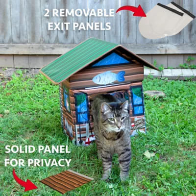 Product Kitty City Outdoor Insulated Cat Cabin