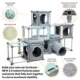 Product Kitty City 2.0 Cat Tower