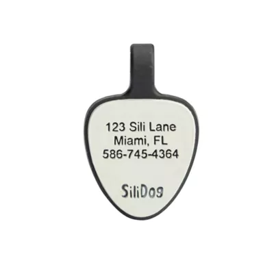 Product SiliDog The Silent Dog Tag Personalized Silicone Mouse Cat ID Tag