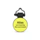 Product SiliDog The Silent Dog Tag Personalized Silicone Silly Face Dog & Cat ID Tag