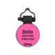 Product SiliDog The Silent Dog Tag Personalized Silicone Flower Dog & Cat ID Tag
