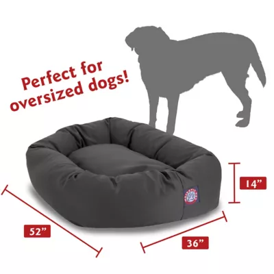 Product Majestic Pet Personalized Bagel Dog Bed