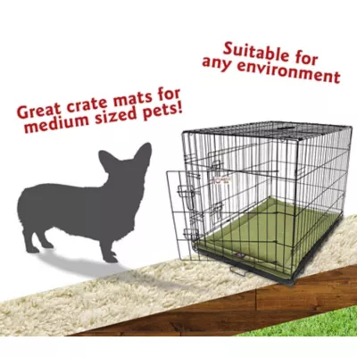 Product Majestic Pet Personalized Villa Dog Crate Mat