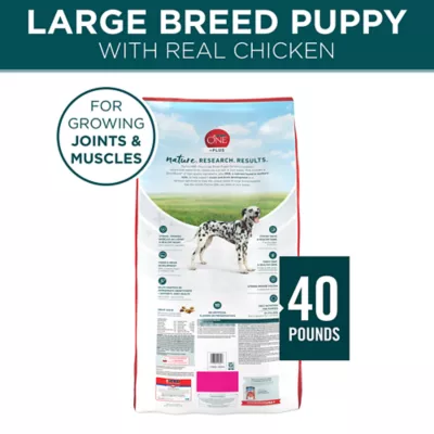 Product Purina ONE® +Plus Large Breed Puppy Dog Dry Food - Chicken, High-Protein, Antioxidants