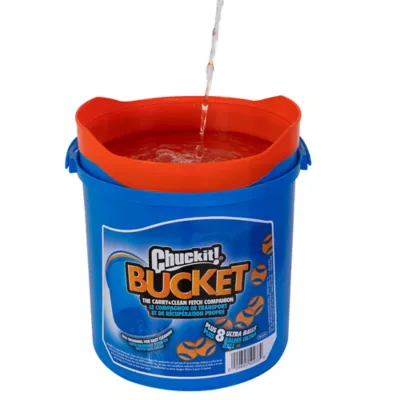 Product Chuckit!® Bucket with 8 Utra Ballls Dog Toy