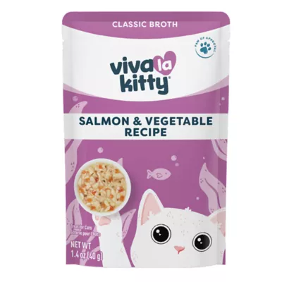 Product Viva La Kitty® Classic Broth Cat Treat - Grain Free, High Protein, 1.4 Oz