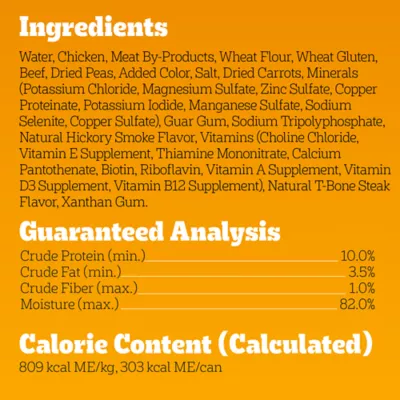 Product Pedigree® Tender Bites in Gravy Small Breed Adult Wet Dog Food - Mini Cuts, 13.2 Oz.