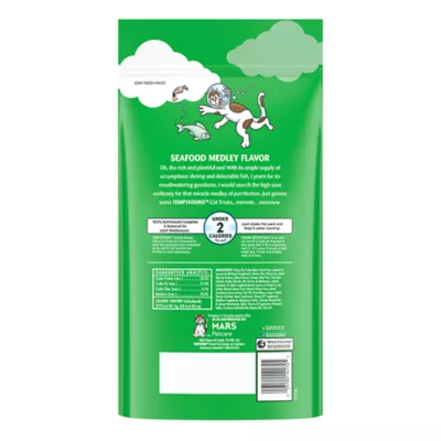 Product Temptations™ Classic Adult Cat Treats - Soft & Crunchy, Seafood Medley