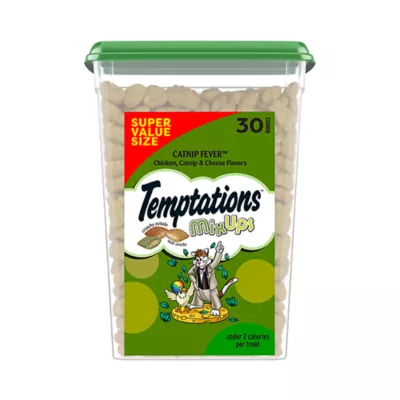 Product Temptations™ Mixups Cat Treats - Soft & Crunchy, Catnip Fever