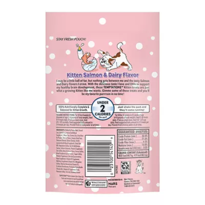 Product Temptations™ Classic Kitten Cat Treat - Dairy & Salmon