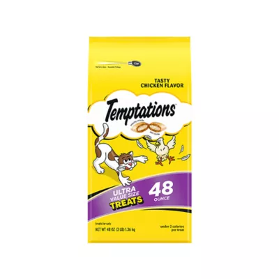 Product Temptations™ Classic Adult Cat Treats - Soft & Crunchy, Tasty Chicken