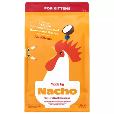 Product Made by Nacho™ Kitten Cat Food - Natural, High Protein, Chicken