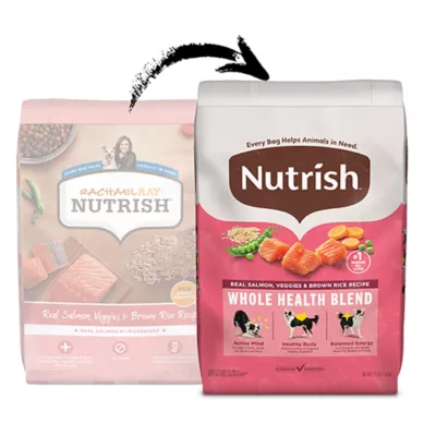 Product Rachael Ray Nutrish Whole Health Blend Adult Dry Dog Food - Salmon, Veggies & Brown Rice