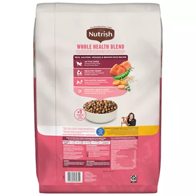 Product Rachael Ray Nutrish Whole Health Blend Adult Dry Dog Food - Salmon, Veggies & Brown Rice