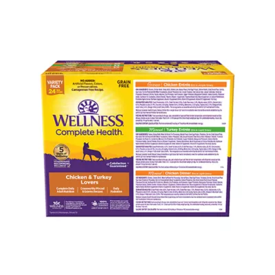 Product Wellness® Complete Health Wet Adult Cat Food - Chicken & Turkey Lovers, Variety Pack, 24 CT, 72 OZ