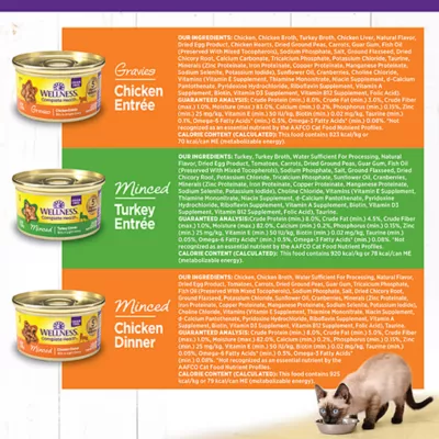 Product Wellness® Complete Health Wet Adult Cat Food - Chicken & Turkey Lovers, Variety Pack, 24 CT, 72 OZ