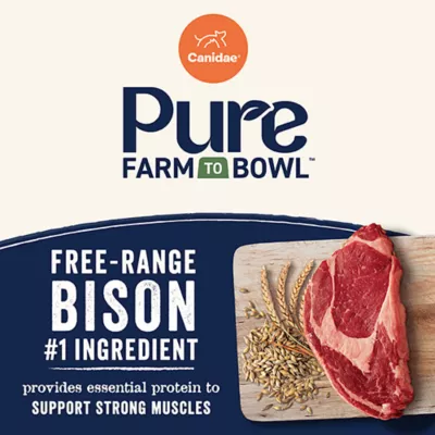 Product Canidae® Pure™ Adult Dry Dog Food - Limited Ingredient Diet, With-Grain, Bison & Barley