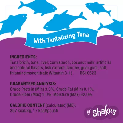 Product Purina® Friskies® Lil' Shakes Adult Wet Cat Food Complement - 1.55 oz