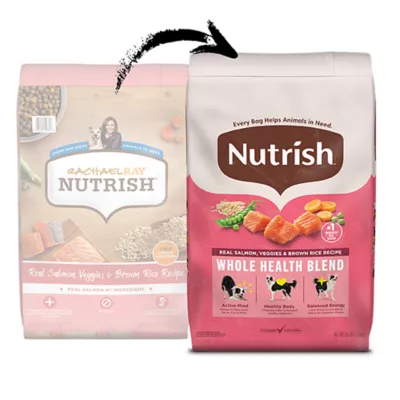 Product Rachael Ray Nutrish Whole Health Blend Adult Dry Dog Food - Salmon, Veggies & Brown Rice