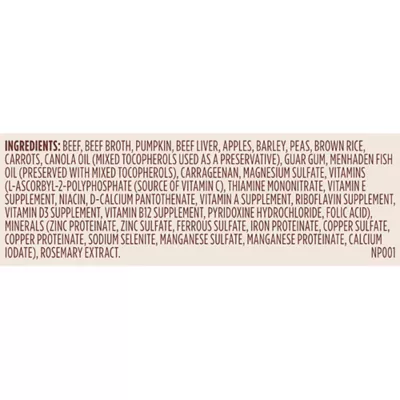 Product Rachael Ray Nutrish Wet Dog Food Adult - Beef, Pumpkin