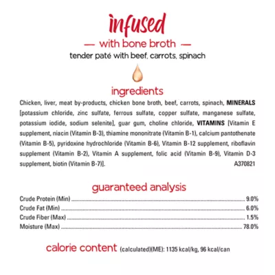 Product Purina Beneful® Infused All Life Stage Dog Wet Food - 10.65 oz., No Artificial Colors