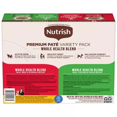 Product Rachael Ray Nutrish Wet Dog Food Adult - Chicken, Apple, Beef, Pumpkin