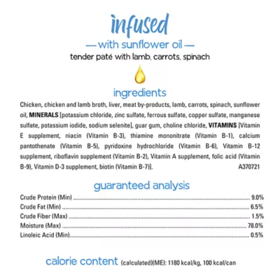 Product Purina Beneful® Infused All Life Stage Dog Wet Food - 10.65 oz., No Artificial Colors