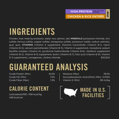 Product Purina Pro Plan Sport Puppy Wet Dog Food - High Protein, 13 Oz, 12 Count